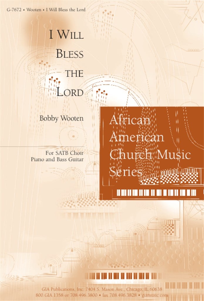 I Will Bless the Lord - Instrument parts